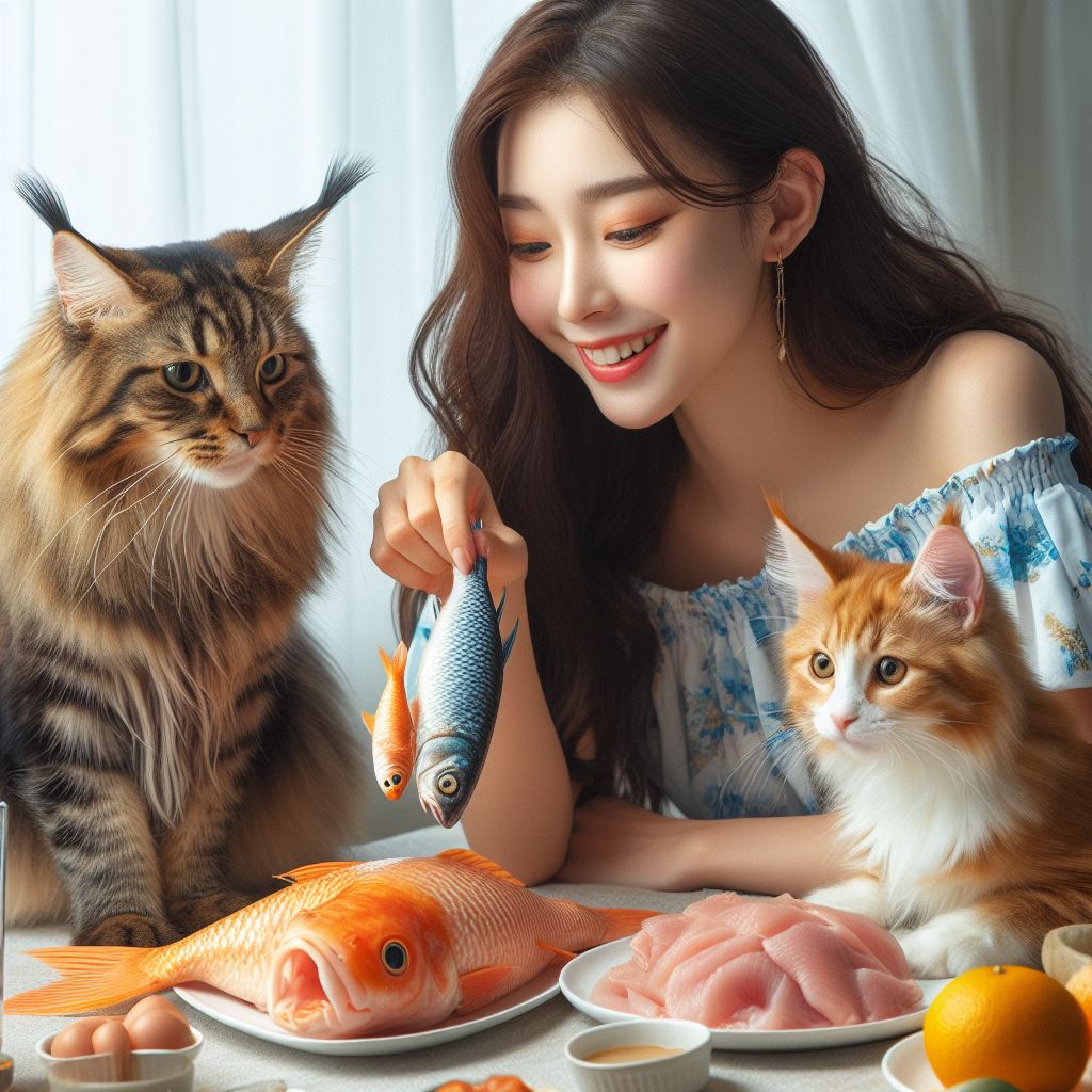 what to feed a maine coon kitten?